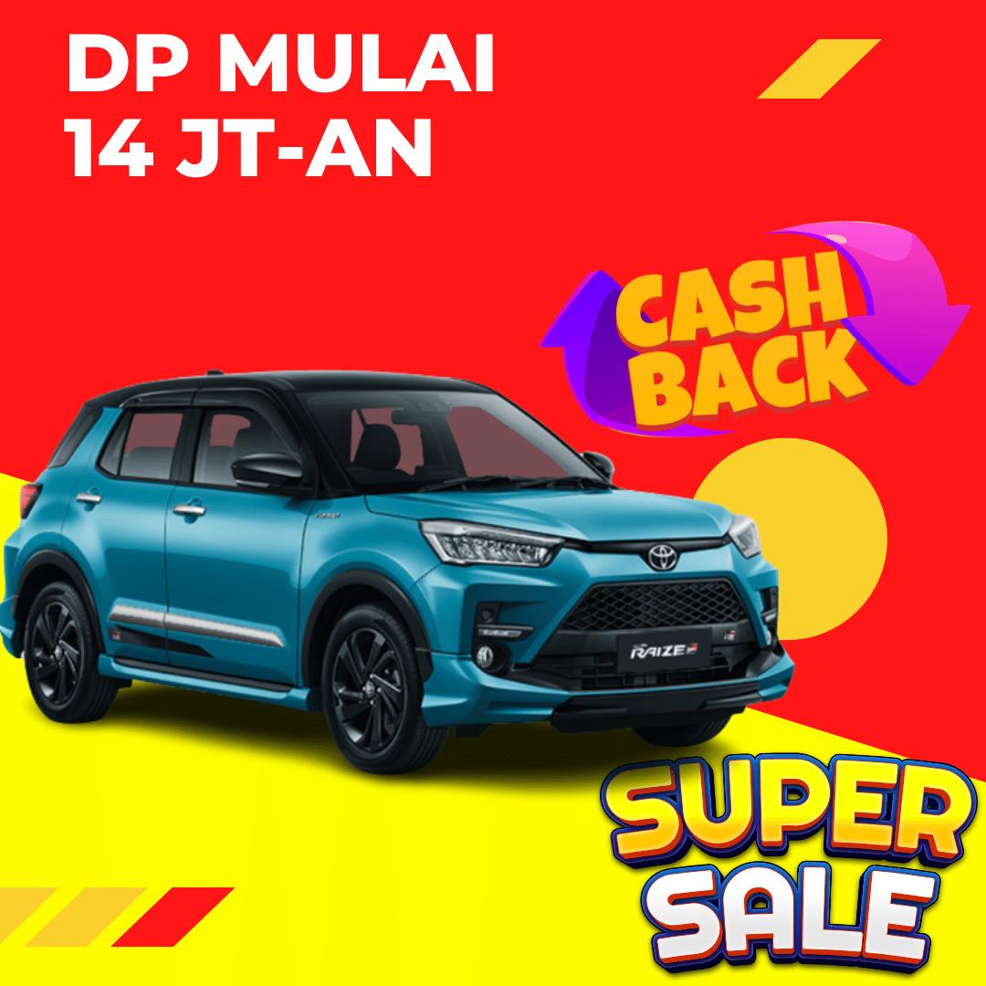 dealer toyota tangerang - harga raize - kredit raize